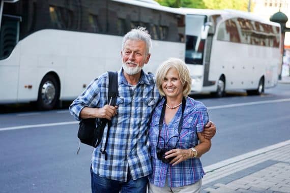 Alquiler de autobuses para tercera edad