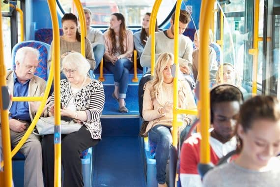 Alquiler de autobuses para rutas regulares