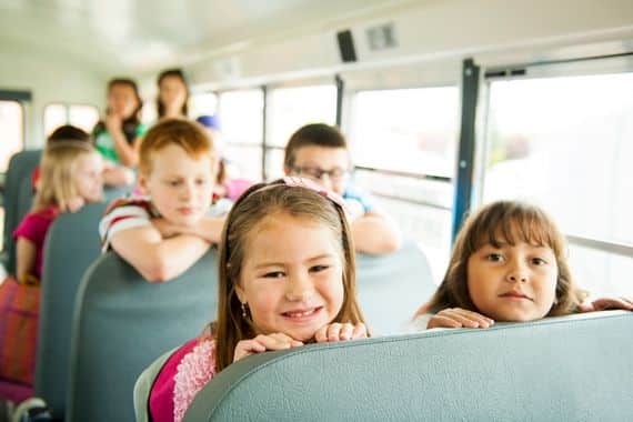 Autobús para transporte escolar